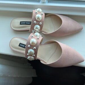 NWOT Suede leather shoes